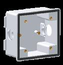 : Type 182 4 MB 256 Flush Mountng Box For pnel mountng soket outlets Drllng spng