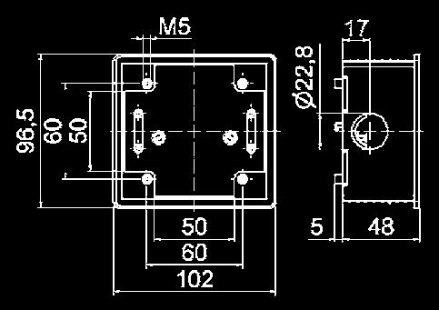 : Type 183 4 MB 13 Touh Proteton Rng or 63A, 5p For tthng to ontt rrer o pnel
