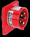 : Type 28183 Phse Inverter s Applne Inlet wth Fnge Srew termnls Hgh-temperture-resstnt ontt rrer (I use, retnng nose must e