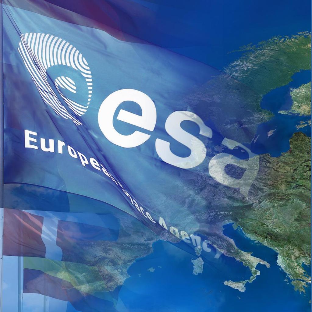 European ESA European Space Agency, Space ESA, Agency Euroopan avaruusjärjestö Euroopan avaruusjärjestö Perustettu 1964 20 jäsenvaltiota 8 keskusta Euroopassa Yli 2300 työntekijää
