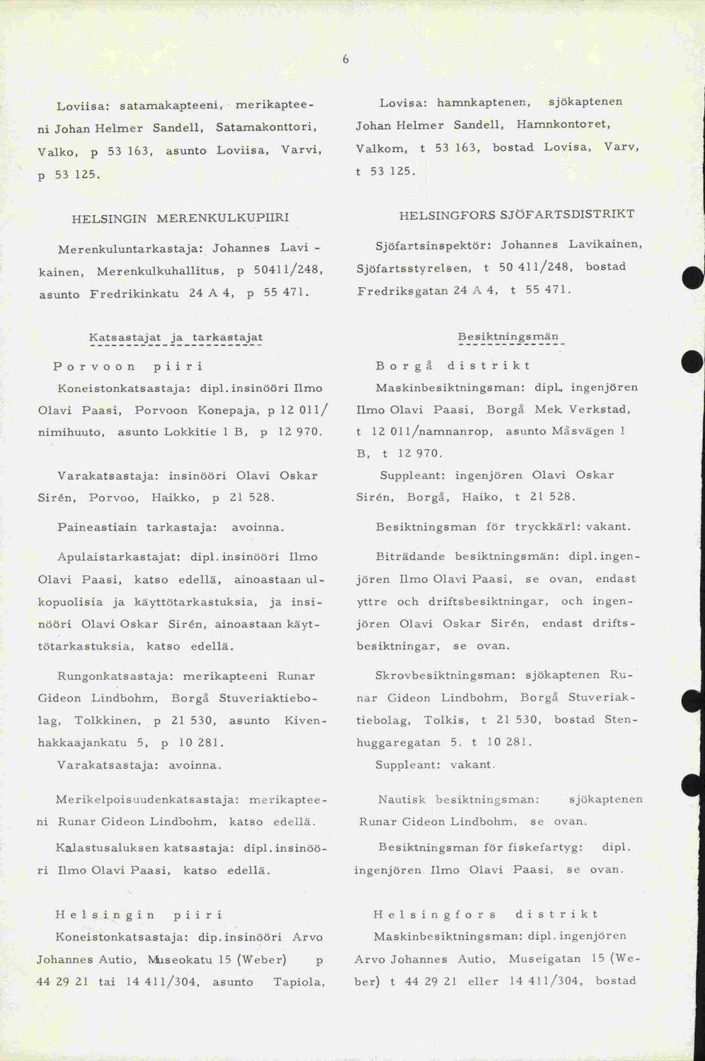 Sirén, p 53 125. Johannes nimihuuto, Sirén, t 12 t 53 125.