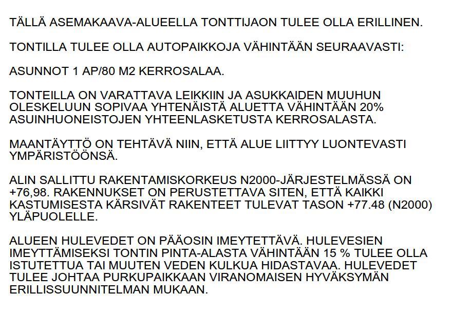 17 5.4.1 Vaikutukset rakennettuun ympäristöön Tavoitteena eheyttää kaupunkistrategian mukaisesti aluerakennetta, lisätä tonttitarjontaa sekä lisätä vaihtoehtoja eri asumismuotoihin. 5.4.2 Vaikutukset luontoon ja luonnonympäristöön Suunnittelualueelle on jo aiemmin toteutettu leikkikenttä joka on ollut jo vuosia kunnossapidon ulkopuolella.