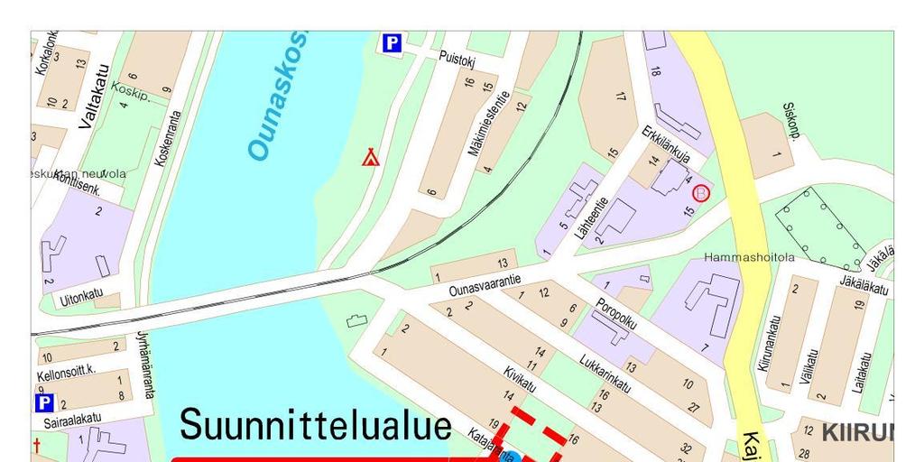 3 Sijaintikartta Kartassa