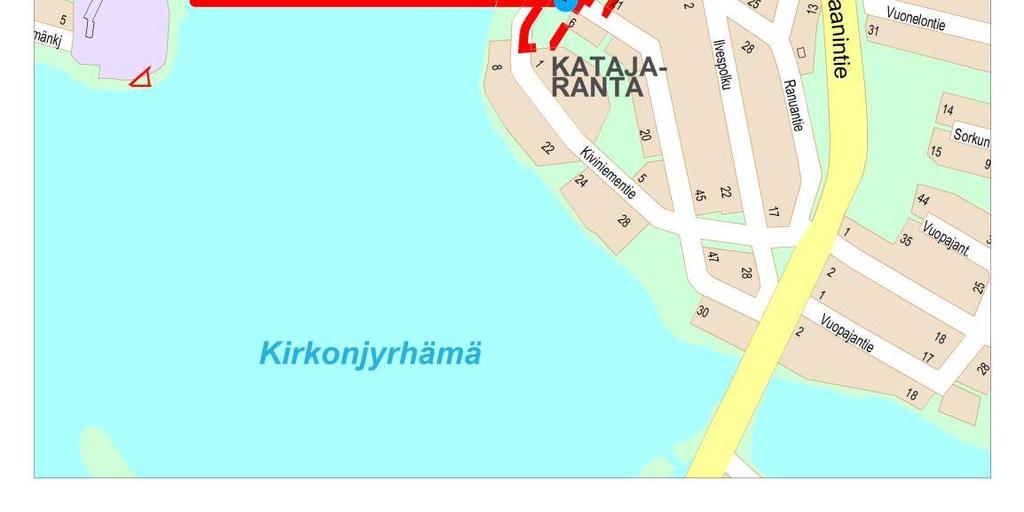 suunnittelualue sekä