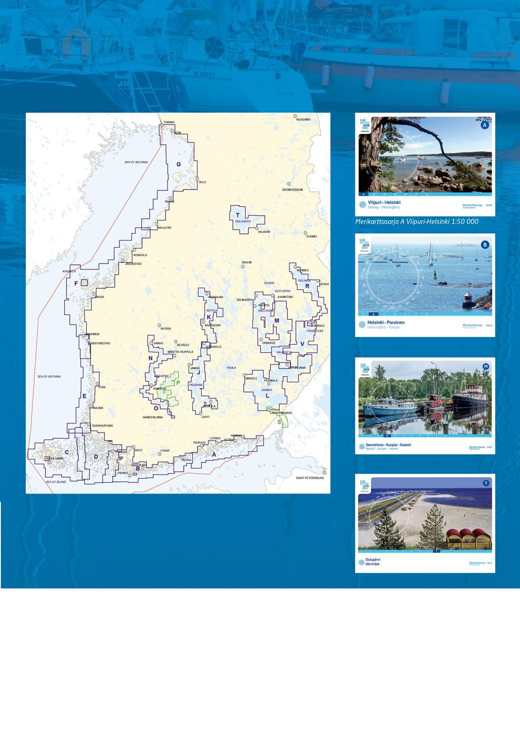 25 Veneilijän kartat Merikartat Karttakeskus tarjoaa kuluttajille kaikkia Suomen virallisia meri- ja sisävesikarttoja, ks. Karttakauppa.fi/merikartat.