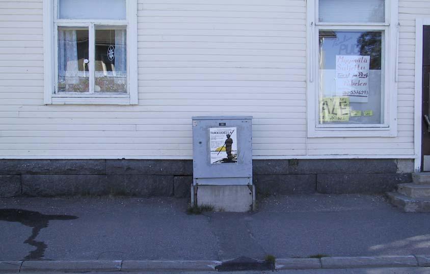 23 Kuva 7. Jakokaappi keskusta-alueella.