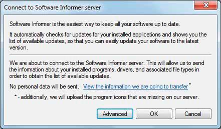 Software Informer minuuttia asenna cd :lta Software Informer on Vältä verkkorikollisten hyökkäykset Tietokoneen ohjelmat täytyy pitää