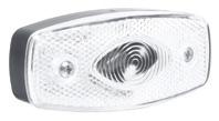 heijastimella, fish eye, kiinnitysruuvien väli 70 mm,