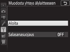 Laiteparin muodostaminen ja yhdistäminen Varmista ennen laiteparin muodostusta, että kameran muistikortilla on tilaa.