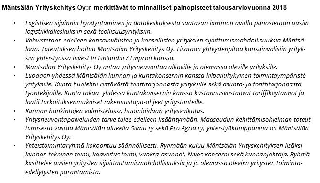 93 Mäntsälän kunta Talousarvio