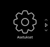 nimeä tai painamalla keskipainiketta