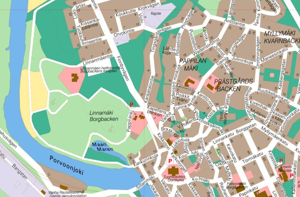 OSALLISTUMIS- JA ARVIOINTISUUNNITELMA PORVOO KÄRÄJÄTALONTIE 16-20 7. KAUPUNGINOSA KORTTELI 50, TONTIT 22, 2 ja 24 Asemakaavan muutos koskee: 7.