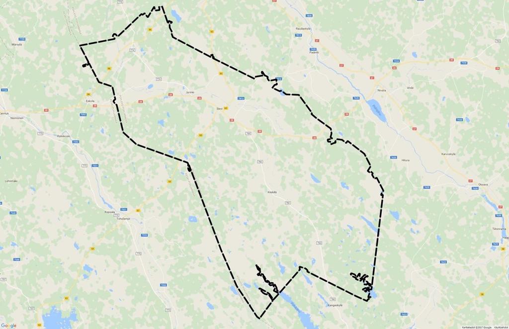 4 (5) Kuva 1 Markkina-analyysin lopputulos Karttakuvan tukikelpoisuutta rajoittavat tiedot sisältävät liikesalaisuuksia sekä tietoja, jotka vaikuttavat tieto- ja viestintäjärjestelmien