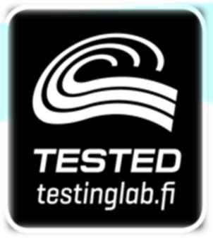 Tested-tunnus Testattu issa on merkki laadusta!