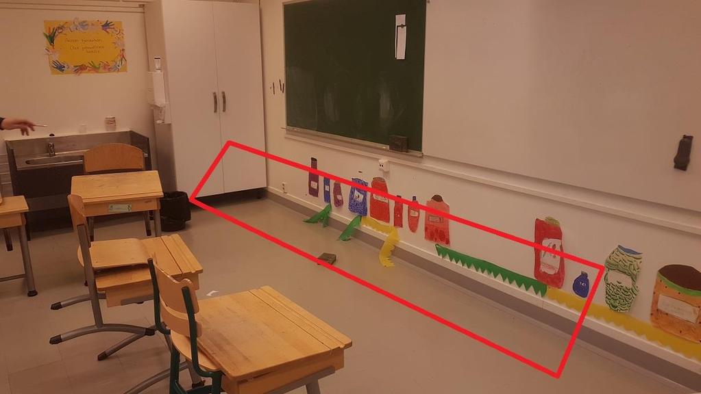 31. 32. ja 33. Koira ilmaisi vanhan osan ja laajennusosan väliseinärakenteeseen tila 17 ja 219 lattia- ja seinärakenteen liitoskohtiin vanhalle ulkoseinälle.