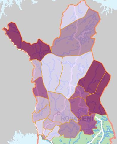 työttömyysaste Koulutustasossa, pienituloisuusasteessa ja