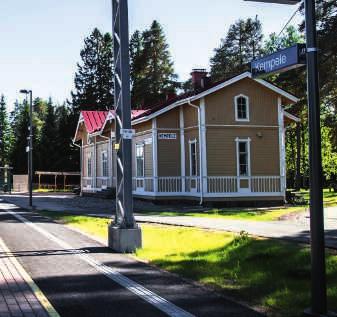 19 Tavaraliikenteen sujuvaa kulkemista edesauttavat myös rakennetut uudet kaksoisraideosuudet, jotka kasvattavat raideliikenteen kapasiteettia ja mahdollistavat liikenteen lisäämisen.