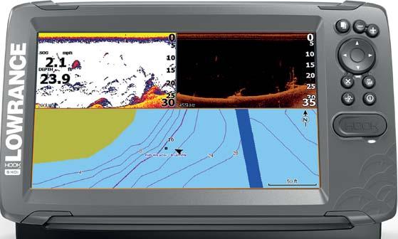 DOWNSCAN IMAGING SplitShot tärkeimmät