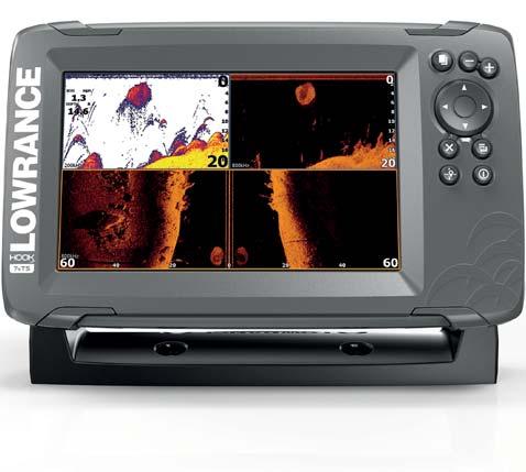 Broadband Sounder -tekniikka GPS-plotteri HOOK 2 4x
