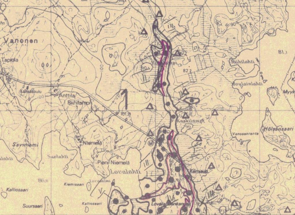 Etelä-Savon kiviaineshuollon turvaaminen 174 Aiemmat tutkimukset Rainio H. ja Kurkinen I. 1972. Soravarojen arviointi Mikkelin piirissä (sivulla 47).