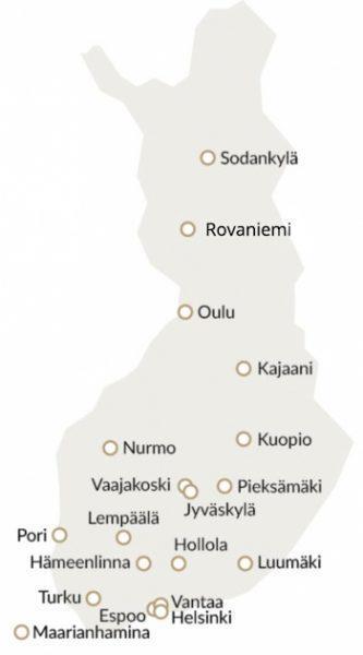 10 2.1 Lindström Oy Suomessa Lindströmin suurin toimintamaa on Suomi. Suomen toiminta kattaa koko liikevaihdosta yli puolet.