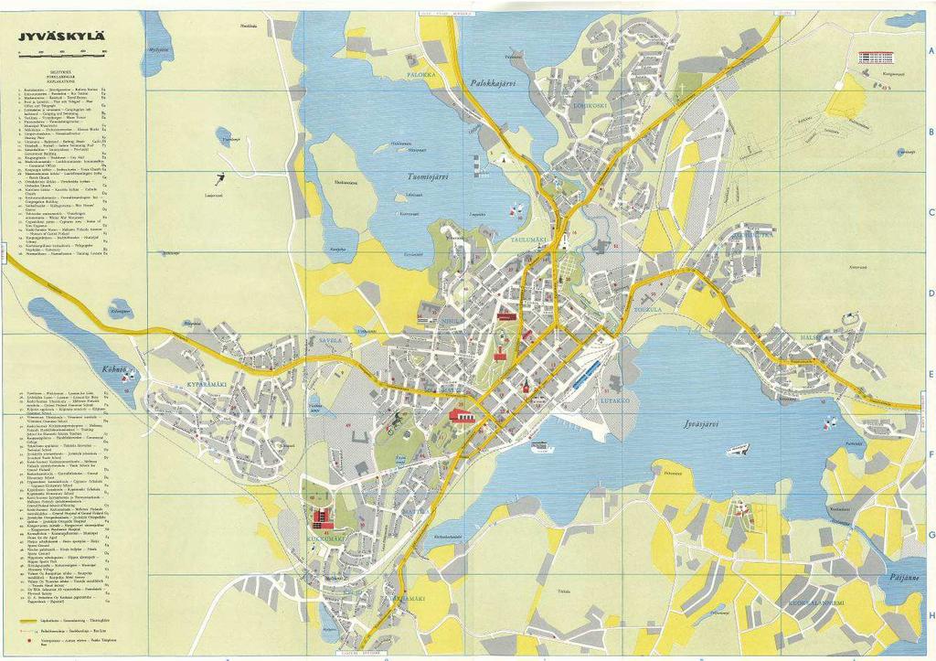 Suunnitelmassa kaupungin keskustaan tuotu tie oli maaseutualueen moottoritietyyppi leveine pientareineen, keskikaistoineen ja eritasoliittymineen.