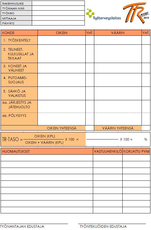 22 (37) TAULUKKO 5.