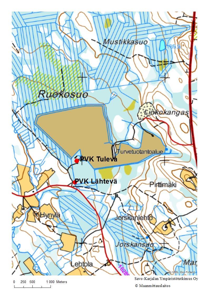 RUOKOSUO Kuormitustarkkailun toimivuus 2015 Ei ongelmia Vähäisiä ongelmia Epävarma laskenta Jatkuvatoiminen virtaamanmittaus alkoi 22.2.15 ja päättyi 11.12.15. Näytteenotto tarkkailuohjelman mukaisesti Sijainti ja pinta-alatiedot v.