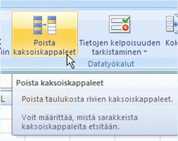 2018 Markku Könkkölä JY THK 17 Ehtojen poimiminen kätevästi Valitse ehtosarakkeen solut Kopioi (ctrl-c) ne ja liitä