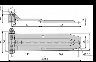 820360 1 239 56 35/117 16 3 LEHTISARANA RST 140 MM RST  820390 1