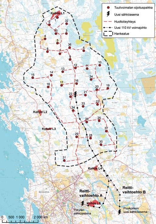Ylikylä, kohde L5 Keväällä 2010 ja 2011 laadittujen selvityksien yhteydessä havaituista liito-oravan elinympäristöistä laajin ja yhtenäisin sijoittuu Ylikylän sähköaseman itäpuolelle, jossa