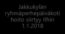 Yli-Iin palvelukeskittymä Jakkukylän osakuntaliitos Ii:n kuntaan 1.1.2018.