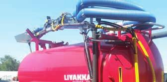 Premium-ohjainpaketti sisältää myös paljon automatiikkaa, joka helpottaa ja nopeuttaa lietevaunulla työskentelyä sekä tuo siihen lisää turval- lisuutta.