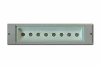 Flow LED uppoasennettava maahan/seinään Erinomainen uppoasennusvalaisin seinään ja maahan intensiivisellä, pehmeämmällä ja asymmetrisellä valonjaolla.