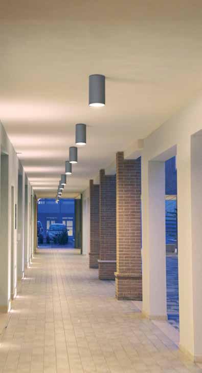 Scope LED katto Scope LED on ulko- ja sisäkäyttöön suunniteltu pinta-asennettava LED-kattovalaisin.
