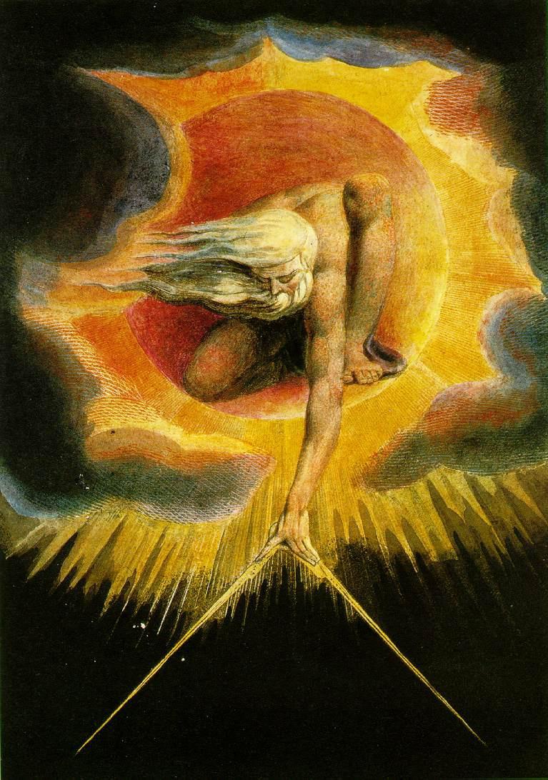 William Blake Ancient of Days 1794.