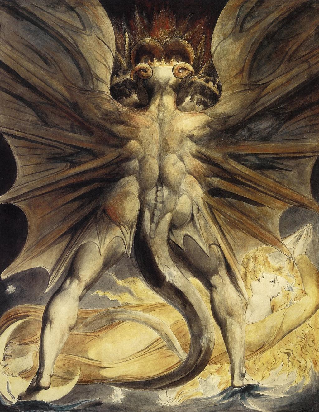 William Blake: Suuri punainen