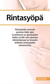 Lataa Rintasyöpä Lataa ISBN: 9789516561335 Formaatti: PDF Tiedoston koko: 28.65 Mb Rintasyöpädiagnoosi ei ole kuolemantuomio. Hoidot voivat olla rankkoja, mutta niistä selviää.