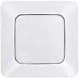 Passiiviset lähettimet 55x55 mm FT55RS-white Langaton painike ABB Jussi Langaton keinukytkin (ilman kehystä) 2-osainen valkoinen langaton painike 55x55 soveltuu ABB Jussi.