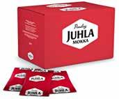 JUHLA MOKKA Hieno ja täyteläinen kahvisekoitus. PAAHTOASTE 1. Huomioi tilatessasi pakkauskoko ja jauhatus!