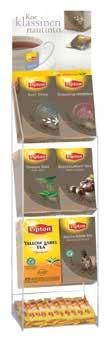 Mustat teet TEET YELLOW LABEL Perinteikäs ja klassinen Lipton Yellow Label on tee, jonka pyöreä ja täyteläinen maku sopii laatutietoiselle teen juojalle: sokerilla, maidolla, sitruunalla tai