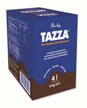 Vähälaktoosinen Tazza on Suomen myydyin automaatti kaakao, ja sillä on uniikki suklainen maku.