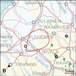 18 28.2.2018 3 kpl Alueen koko 650 km 2 Kyllä DNA näytteet Kerätyt