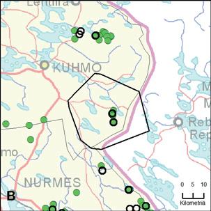 GPSaineisto 2 kpl, merkitty 14.3. ja 16.2.2018 Maastoseuranta Etsintäreittejä: 217 km Jäljitysreittejä: 7 kpl (17,6 km), joista 2 pituudeltaan yli 3 km.