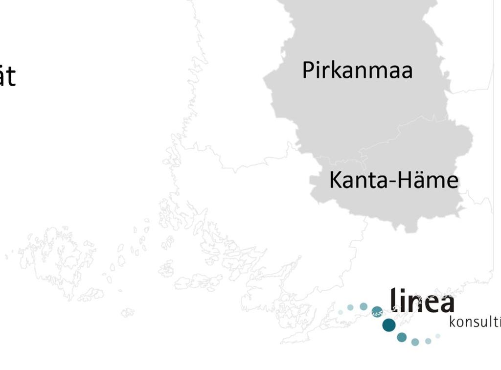 Etelä-Pohjanmaan, Pirkanmaan ja Kanta-Hämeen muodostama alue Maakunnan keskeiset