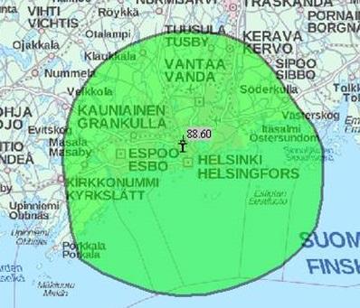 4 TK21 Helsinki 88.6 Hyvinkää 89.