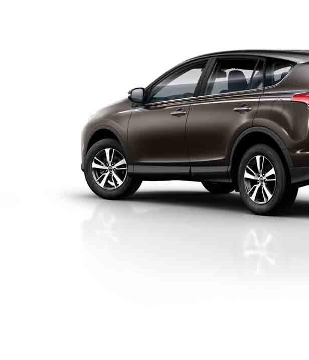 Varustustasemed STANDARD, LUXURY JA HYBRID LUXURY Pildil olev mudel: RAV4 Hybrid.