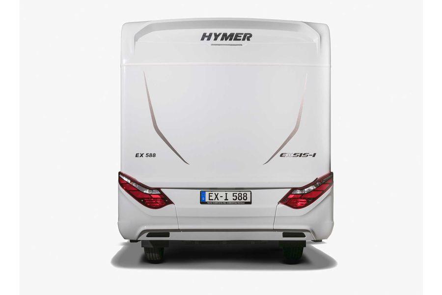 Valkoinen Hymermobil