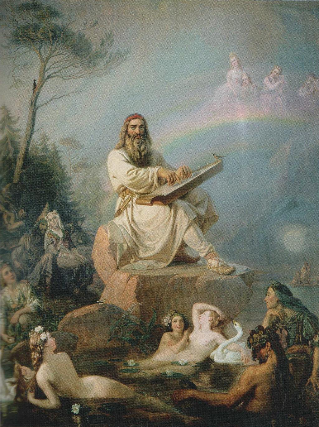 6.2 210 Kuva 6.1 R. W. Ekman Väinämöisen soitto (1866) Muinaissuomalaista mytologiaa PART 6.