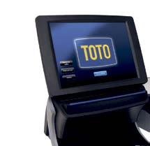 Myytipääte Toto-pääte koostuu kosketusäytö sisältävästä keskusyksiköstä sekä tulostimesta. Tulosti o erillie laite joka o kaapelilla kiii myytipäätteessä.